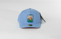 Beyond The Pines blue snapback front view