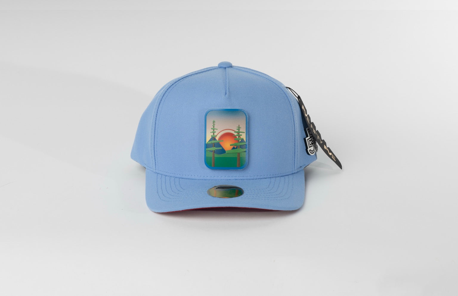 Beyond The Pines blue snapback front view
